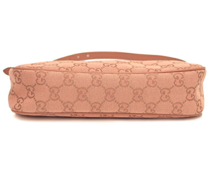 楽天市場】GUCCI(グッチ)GGキャンバス×レザー：ピンク系オフィディア  