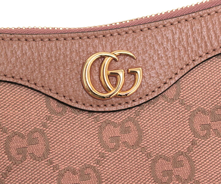 楽天市場】GUCCI(グッチ)GGキャンバス×レザー：ピンク系オフィディア  