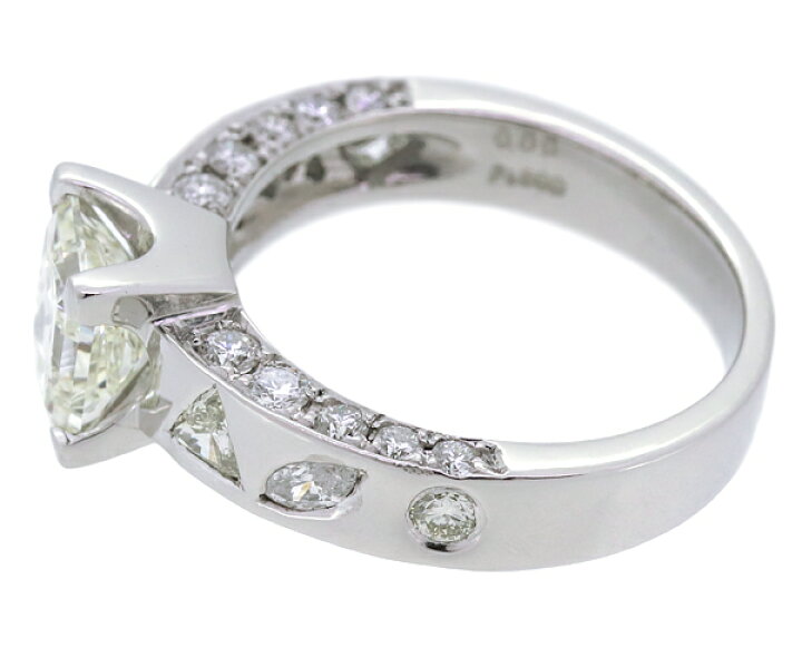 楽天市場】Pt900 ダイヤ ファッションリングメインダイヤ 1.504ct 