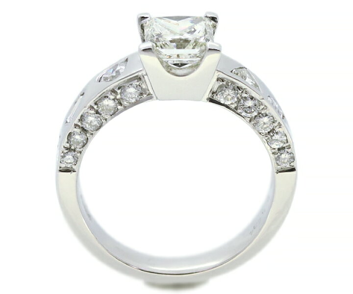 楽天市場】Pt900 ダイヤ ファッションリングメインダイヤ 1.504ct 