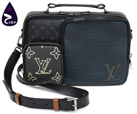 ルイ・ヴィトンモノグラム エクリプス LVパッチワークメッセンジャー マルチポケットハンドバッグ・ショルダーバッグ型番：M45457【質屋出店】【掘り出しモノ】【ファッション】【ブランド】【質流れ】【中古】Y3T1R125082600