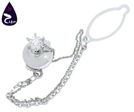 Pt900 ダイヤ タイタック・タイニーピン一粒ダイヤ 0.312ct総重量 約4.1g 鑑定書(中央宝石研究所)付【質屋出店】【掘り出しモノ】【ファッション】【ブランド】【質流れ】【中古】Y3T1R125091100