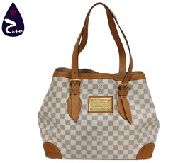 ルイ・ヴィトン(ダミエアズール)ハムステッドMM トートバッグ型番：N51206【質屋出店】【掘り出しモノ】【ファッション】【ブランド】【質流れ】【中古】Y3T1R125112100