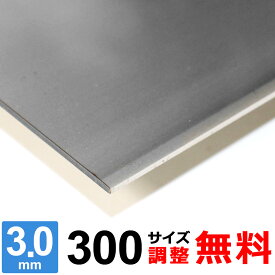 【レビューを書いて500円OFFクーポン】 ステンレス板 SUS304 2B 厚さ3mm 300×300～300×1500mm オーダーカット サイズ調整 コーナーR 無料