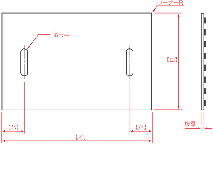 楽天市場】縞鋼板 板厚4.5mm グリストラップ蓋 600×700(mm) オーダーサイズ製作 600×700(mm)以下 ご指定の寸法で製作致します。  : 鉄板広場