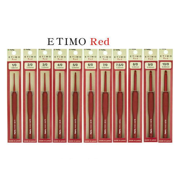 予約ETIMO red（エティモレッド） 単品 かぎ針