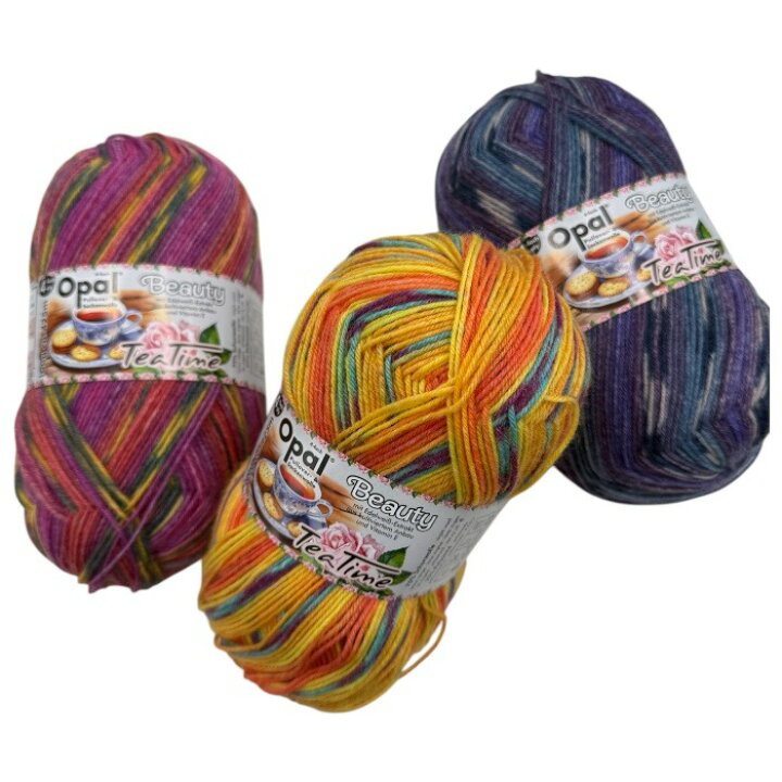 楽天市場】【新商品】Opal 毛糸 Beauty5 TeaTime(ビューティー5ティー  