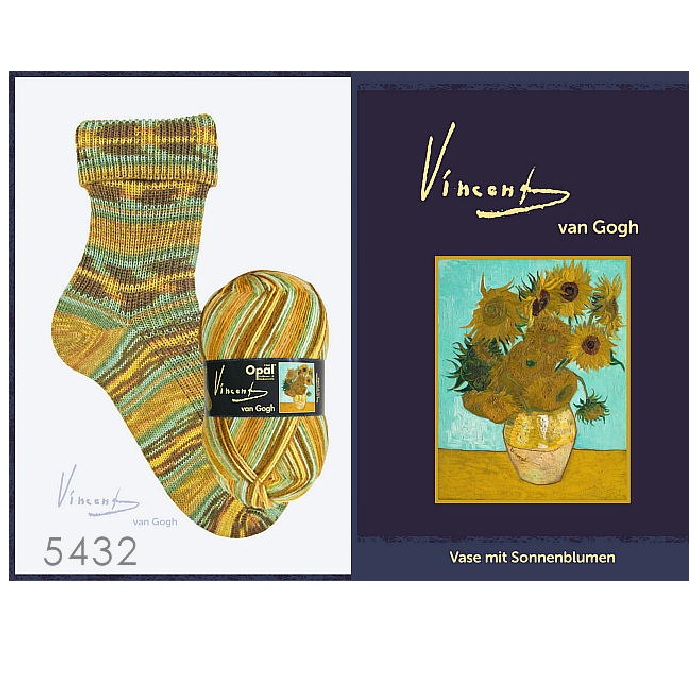 楽天市場】【大感謝祭！】Opal毛糸 Vincent van Gogh 4-ply