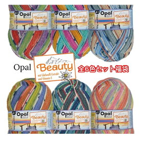 Opal 毛糸【中細】Beauty3（ビューティー3）全6玉セット福袋