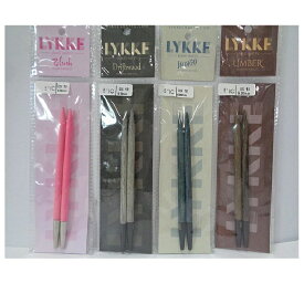 LYKKE 5インチ付け替え用OP針各4色（6.00-6.50mm用）