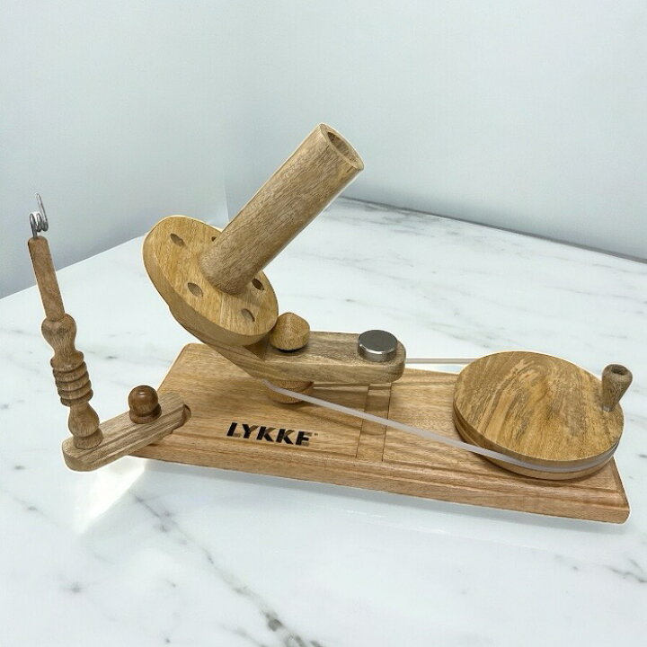 楽天市場】LYKKE 『木製玉巻き機＋かせくり機』セット販売マンゴー 