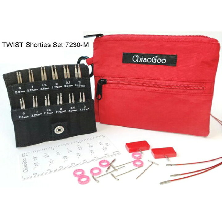楽天市場】ChiaoGoo（チャオグー）TWIST Shorties SET[M]miniメタル 