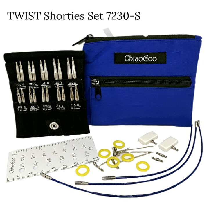楽天市場】ChiaoGoo（チャオグー）TWIST Shorties SET[S]メタル切替式 