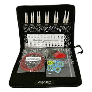 ChiaoGoo�i�`���I�O�[�jTWIST Red Lace Large�@���^���ؑ֎��֐j�Z�b�g�i�V���t�g13cm�j�����O�^�C�v7500-L