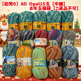 【数量限定無し】豪華！All Opal15玉【中細】2026年初売り第2弾！福袋【ご返品不可】