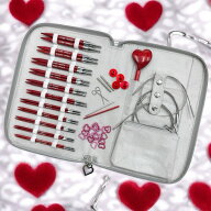 KnitPro & teraiコラボ『 amore Red 118 』交換式輪針 Set　200671