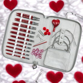 KnitPro & teraiコラボ『 amore Red 118 』交換式輪針 Set　200671