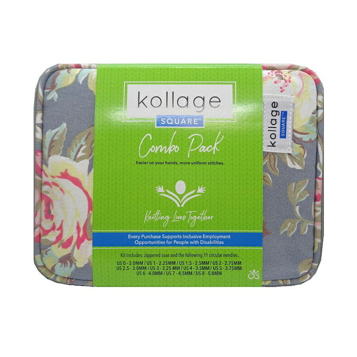 楽天市場】kollage コラージュ四角の輪針紐状ソフトケーブル単品11種  