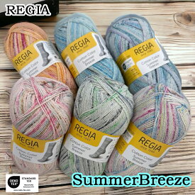 REGIA 毛糸100g4ply SummerBreeze(サマーブリーズ)【バラ売り】