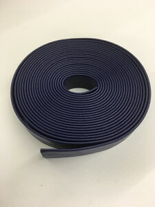 合成皮革ベルトハードタイプ (25mm巾×5m)紺色