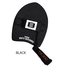 DMC MINI BOARD CLASSIC BLACK / RED 27cm　ボディーサーフィン　ハンドプレーン