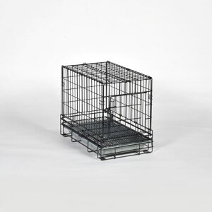 【小型犬用ケージ】PROスチールケージ S−SSD 短面扉(310mm×500mm×H395mm)【ペットケージ 折りたたみ 犬用 犬 ケージ サークル 猫 サークル 屋内 キャットケージ 室内 】【犬 ケージ 檻】【組