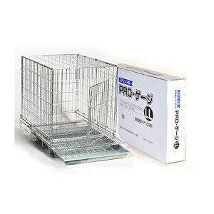 【犬用ケージ】PROステンレスケージ LL−SSD 短面扉(635mm×915mm×H740mm)【ペットケージ 折りたたみ 犬用 犬 ケージ サークル 猫 サークル 屋内 キャットケージ 室内 】【犬 ケージ 檻】【頑