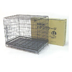 【ハチコウケージ】ハチコウ スチールケージ LL−SOP 長面扉(940mm×630mm×H770mm)【ペットケージ 折りたたみ 犬用 犬 ケージ サークル 猫 サークル 屋内 キャットケージ 室内 】【犬 ケージ