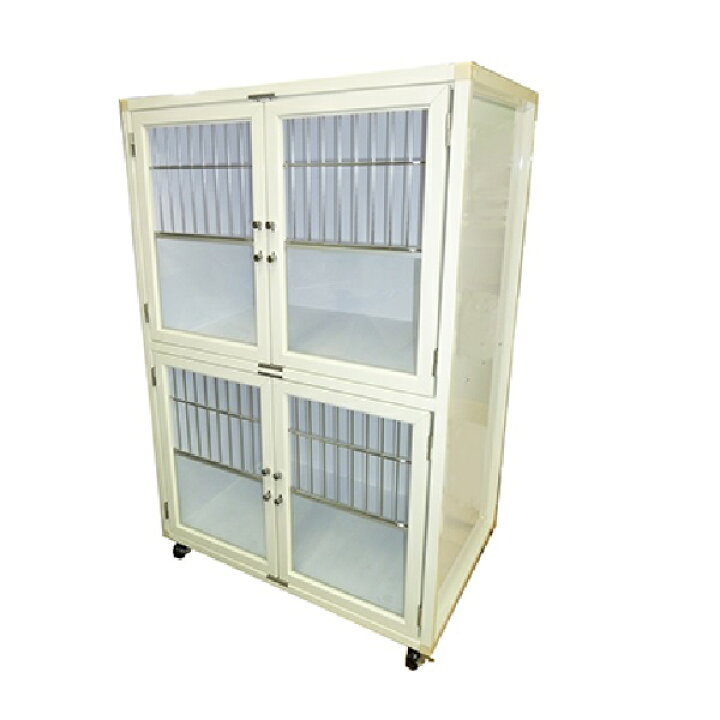 楽天市場】【業務用・店舗用犬舎】ペットホテル 二段マンション HW 