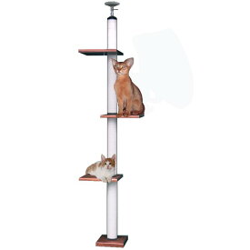 【キャットタワーのパイオニア】キティアスレチック　LB−DX　[天井高2m25cm〜2m45cmまで対応]　代引き不可商品【猫 キャットタワー 猫タワー】【おすすめ】【頑丈】【ブリーダー推奨品】