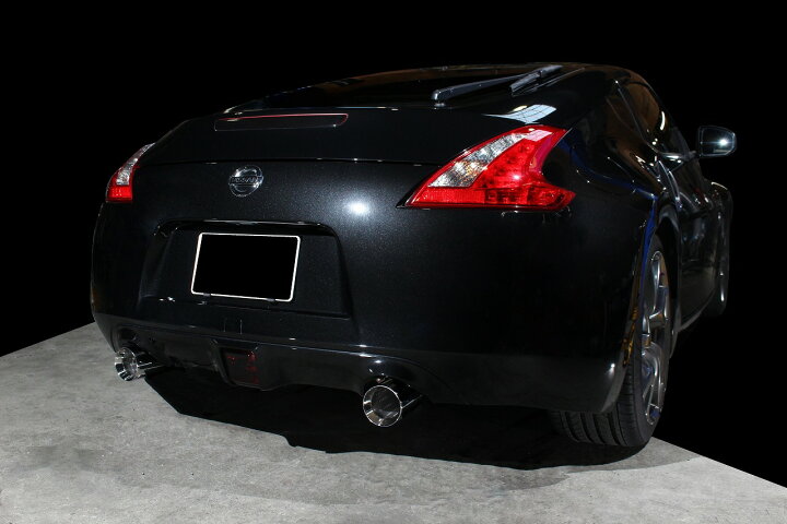 楽天市場】スリーキャッツ Z34 フェアレディZ 100Φ真円 直管 