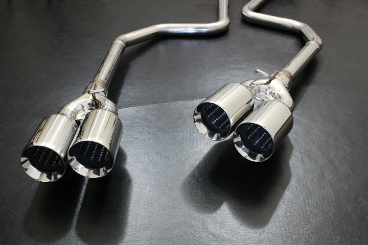 楽天市場】スリーキャッツ UCF30 30セルシオ 後期 100Φ真円 4本出し  