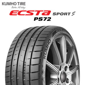 [10��point3�{] 24�N�� 255/40R20 (101Y) XL �N���z ECSTA SPORT S PS72 EV �i�G�N�X�^ �X�|�[�cS PS72 EV�j 20�C���` �T�}�[�^�C�� �V�i