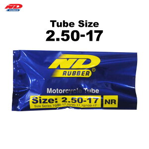 NDo[ ^C`[u 2.50-17 ND RUBBER TIRE TUBEVi  ^C͕ʔ