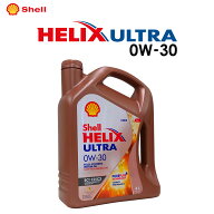 【単品よりお得 4本セット】Shell HELIX ULTRA ECT (シェル ヒリックス ウルトラ ECT) 0W-30 4L エンジン…