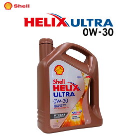 [P最大5倍エントリー要] Shell HELIX ULTRA ECT (シェル ヒリックス ウルトラ ECT) 0W-30 4L エンジンオイル モーターオイル [並行輸入品] C2 / C3