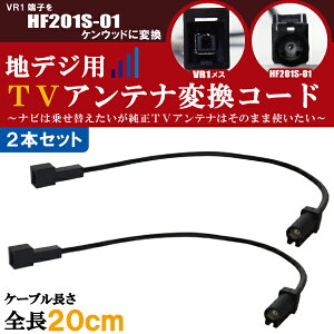 ԗ TVAei VR1 ^Cv  PEbh  HF201S-01 [q RlN^ AVir pɕϊP[u 2{Zbg R[h KENWOOD