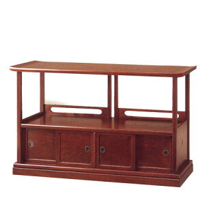 民芸飾棚 古代 YK416 置床2号 うるしん 静岡県産