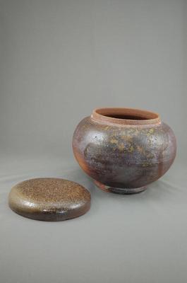 I-1焼締大丸骨壷7号