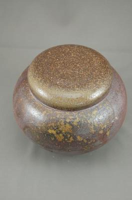 I-1焼締大丸骨壷7号