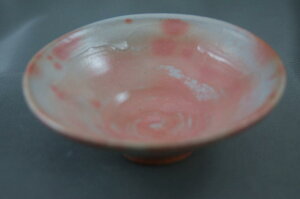 御本手 平 ぐいのみ   おちょこ  文部大臣奨励賞受賞作家 荒川明作 木箱付き こだわりのギフト 還暦祝い などの贈り物に最適 無料ラッピング rgu-126