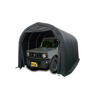 南栄工業パイプ車庫2540U Quick・軽自動車用(埋め込み式)送料無料   車庫 ガレージ ガレージ車庫