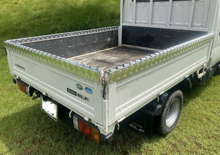 楽天市場】アルミ 縞板 2トラック標準車用 荷台あおり アオリ コの字型 