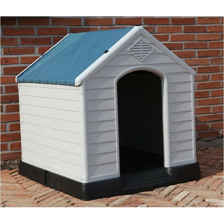 楽天市場】ドッグハウス XDB-413 プラスチック製 広い犬小屋 屋外屋内 