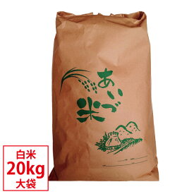 コシヒカリ 福島県 会津産 令和7年産 米 20kg お買得大袋 白米 精米