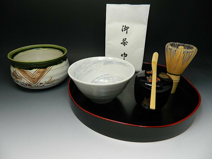楽天市場】盆点前 9点セット 抹茶付き 【茶道具/茶道入門/茶道初心者  