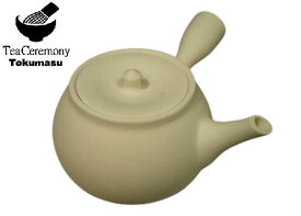 【茶道具/煎茶道具】　煎茶道具　ボーフラ（湯沸し）　白　横手　ぼうぶら　湯灌　保富良　保夫良　新品