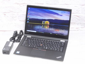 中古 【中古】 Bランク Lenovo ThinkPad Yoga370 第7世代 i5 7300U メモリ8GB NVMe512GB タッチパネルFHD Win10