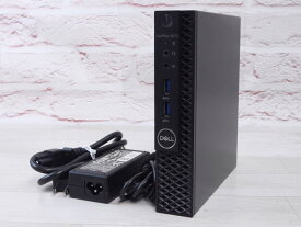 【中古】Aランク Dell OptiPlex 3070 Micro 第9世代 i7 9700T メモリ8GB 新品NVMe512GB 極小デスクトップ Win11