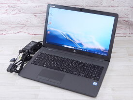 【中古】Sランク HP 250G7 第8世代 i5 8265U メモリ8GB 新品NVMe256GB+HDD500GB DVDS Win11